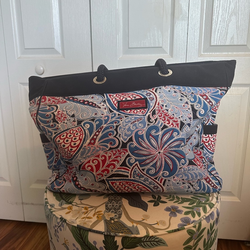 Vera Bradley Coastal Seaside Large Tote Bag